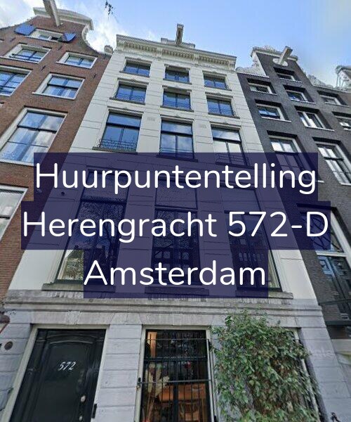 Foto gevel Huurpuntentelling voor Herengracht 572-D, Amsterdam