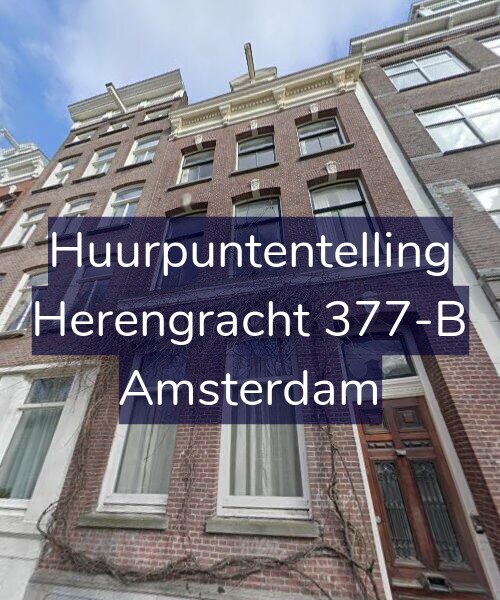 Foto gevel Huurpuntentelling voor Herengracht 377-B, Amsterdam