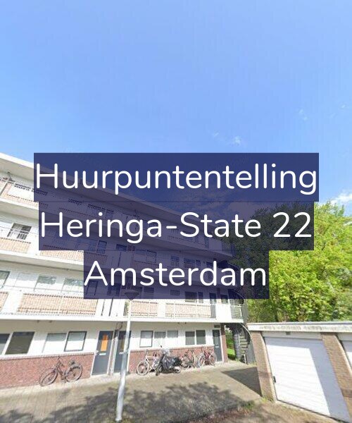 Foto gevel Huurpuntentelling voor Heringa-State 22, Amsterdam