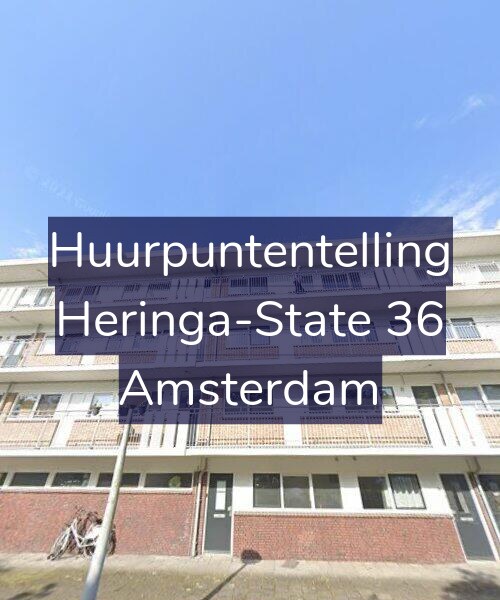 Foto gevel Huurpuntentelling voor Heringa-State 36, Amsterdam