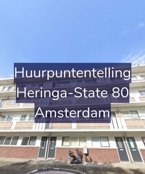 Foto gevel Huurpuntentelling voor Heringa-State 80, Amsterdam