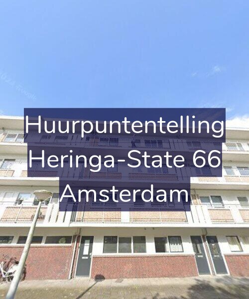 Foto gevel Huurpuntentelling voor Heringa-State 66, Amsterdam