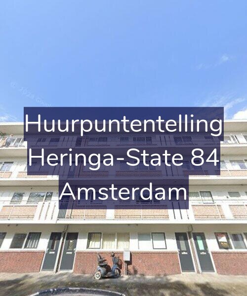 Foto gevel Huurpuntentelling voor Heringa-State 84, Amsterdam