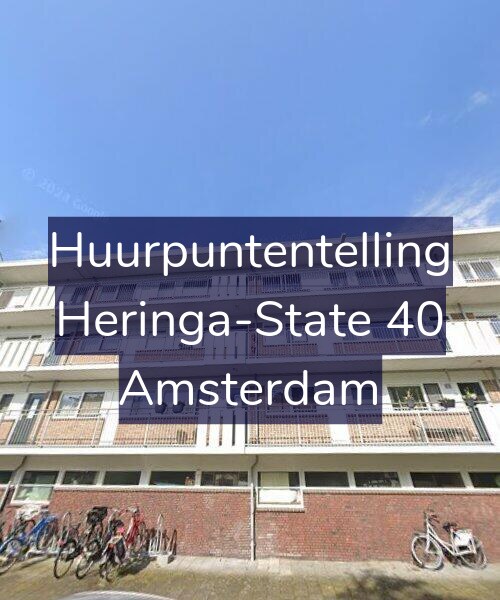 Foto gevel Huurpuntentelling voor Heringa-State 40, Amsterdam