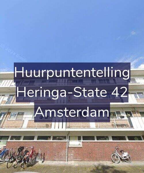 Foto gevel Huurpuntentelling voor Heringa-State 42, Amsterdam