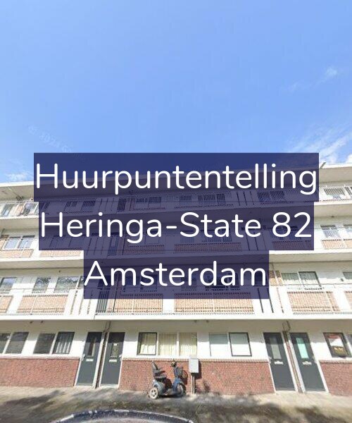 Foto gevel Huurpuntentelling voor Heringa-State 82, Amsterdam