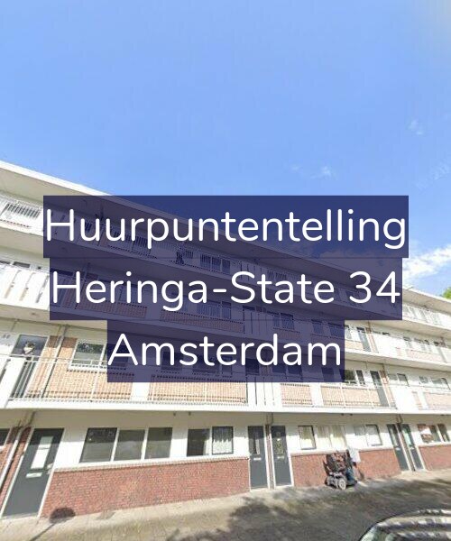 Foto gevel Huurpuntentelling voor Heringa-State 34, Amsterdam