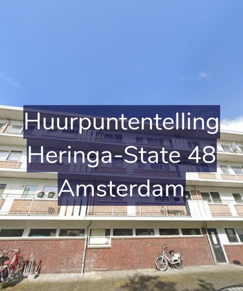 Foto gevel Huurpuntentelling voor Heringa-State 48, Amsterdam