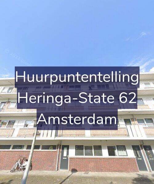 Foto gevel Huurpuntentelling voor Heringa-State 62, Amsterdam