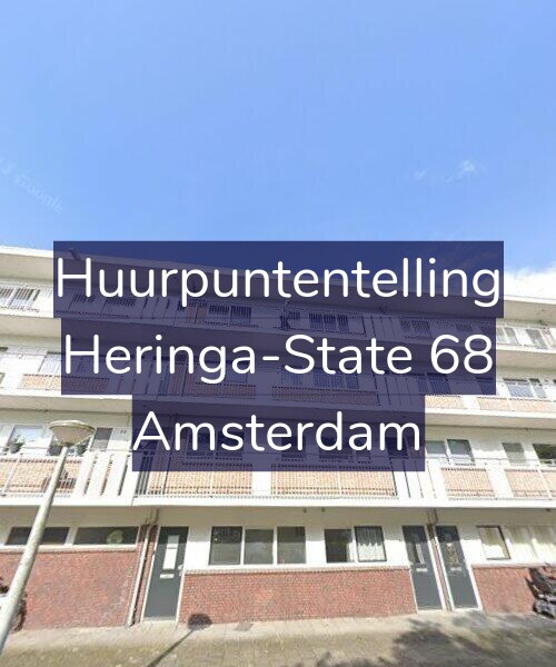 Foto gevel Huurpuntentelling voor Heringa-State 68, Amsterdam