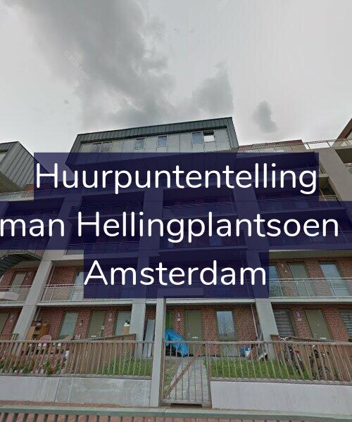 Foto gevel Huurpuntentelling voor Herman Hellingplantsoen 137, Amsterdam