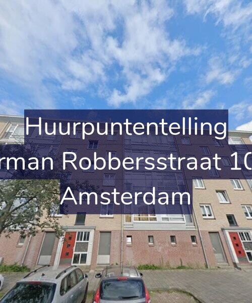 Foto gevel Huurpuntentelling voor Herman Robbersstraat 10-H, Amsterdam