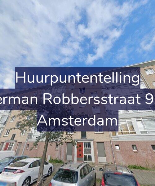 Foto gevel Huurpuntentelling voor Herman Robbersstraat 9-H, Amsterdam
