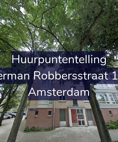 Foto gevel Huurpuntentelling voor Herman Robbersstraat 1-3, Amsterdam