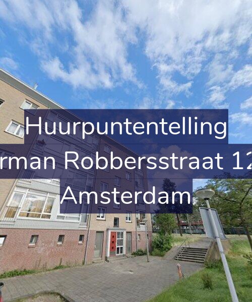 Foto gevel Huurpuntentelling voor Herman Robbersstraat 12-3, Amsterdam