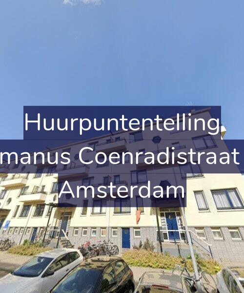 Foto gevel Huurpuntentelling voor Hermanus Coenradistraat 4-1, Amsterdam