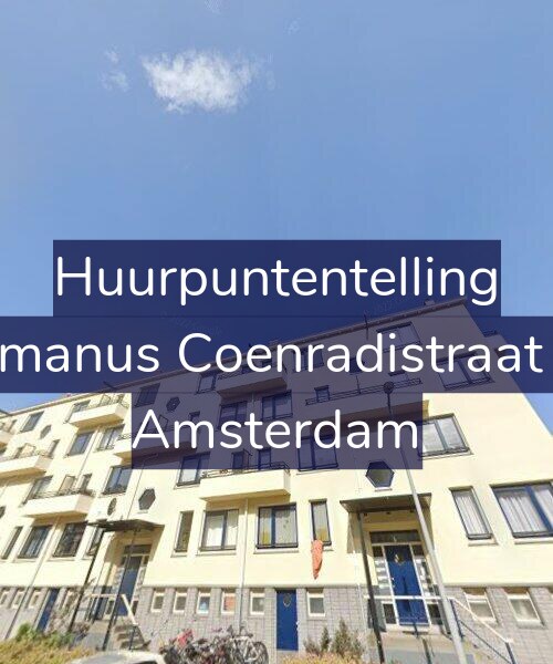 Foto gevel Huurpuntentelling voor Hermanus Coenradistraat 4-3, Amsterdam