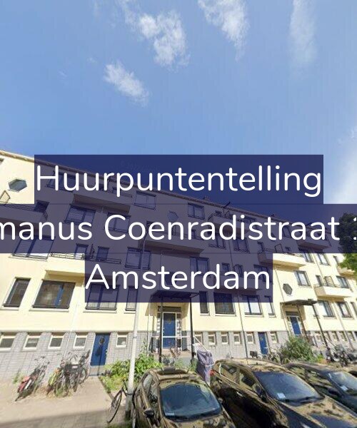 Foto gevel Huurpuntentelling voor Hermanus Coenradistraat 18-1, Amsterdam