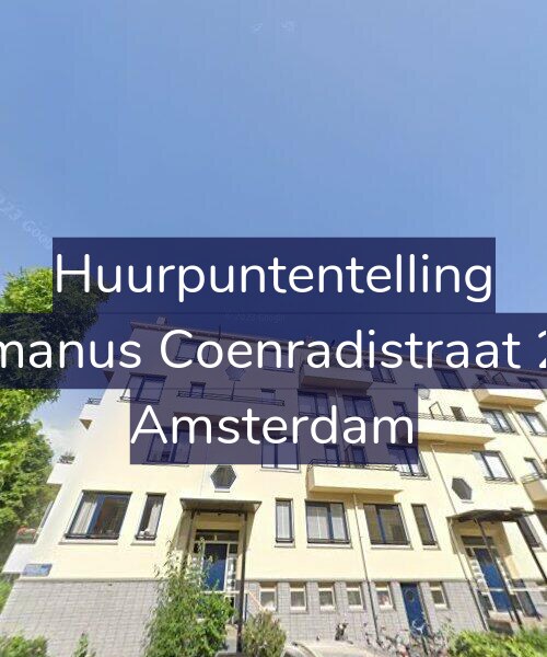 Foto gevel Huurpuntentelling voor Hermanus Coenradistraat 26-2, Amsterdam