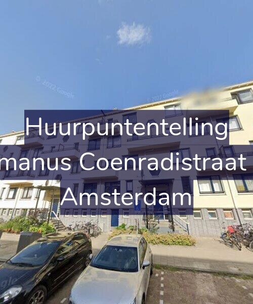 Foto gevel Huurpuntentelling voor Hermanus Coenradistraat 8-H, Amsterdam