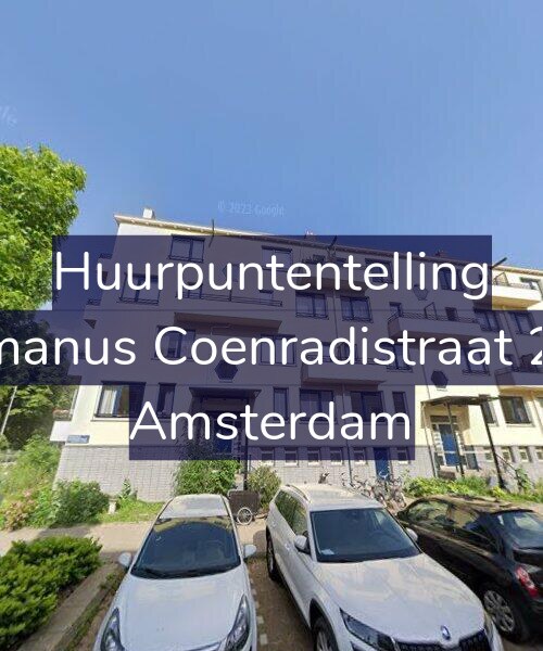 Foto gevel Huurpuntentelling voor Hermanus Coenradistraat 26-H, Amsterdam