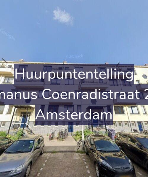 Foto gevel Huurpuntentelling voor Hermanus Coenradistraat 20-H, Amsterdam
