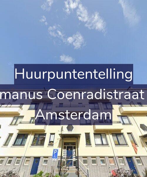 Foto gevel Huurpuntentelling voor Hermanus Coenradistraat 6-3, Amsterdam