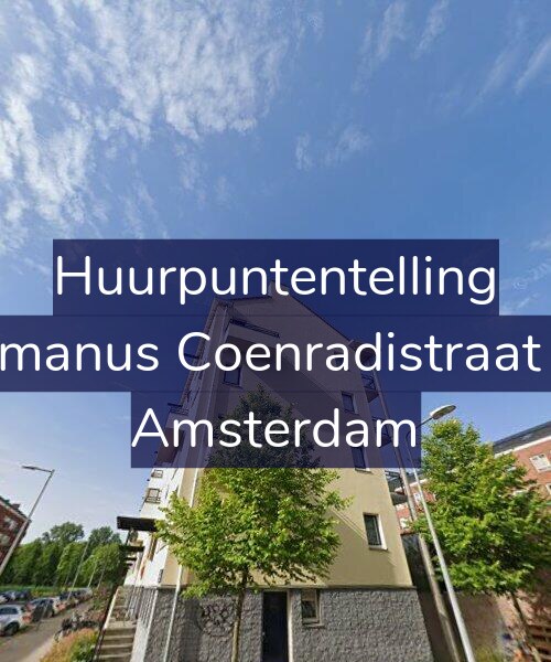 Foto gevel Huurpuntentelling voor Hermanus Coenradistraat 2-2, Amsterdam