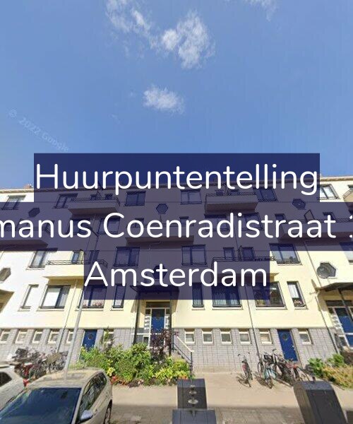 Foto gevel Huurpuntentelling voor Hermanus Coenradistraat 10-1, Amsterdam