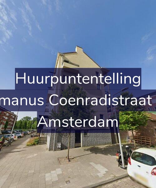 Foto gevel Huurpuntentelling voor Hermanus Coenradistraat 2-H, Amsterdam