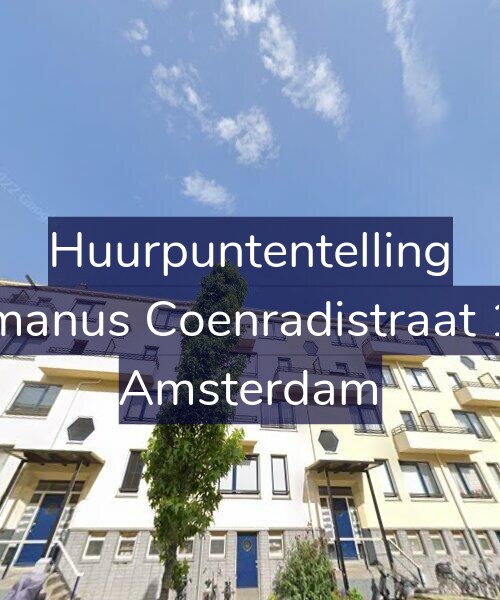 Foto gevel Huurpuntentelling voor Hermanus Coenradistraat 16-3, Amsterdam