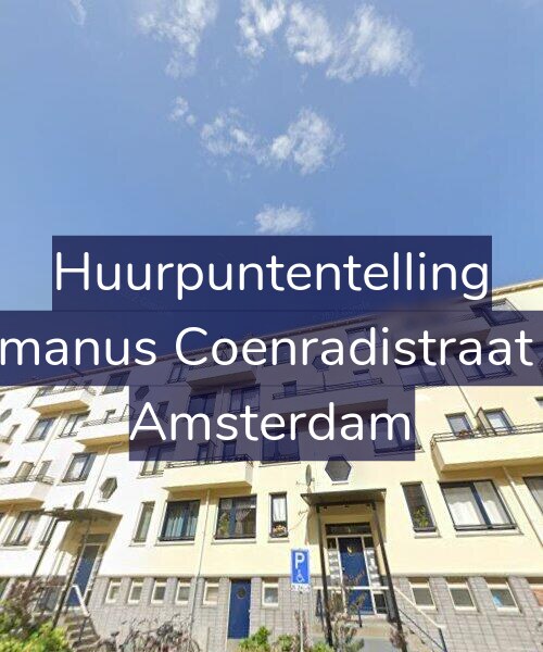 Foto gevel Huurpuntentelling voor Hermanus Coenradistraat 8-2, Amsterdam