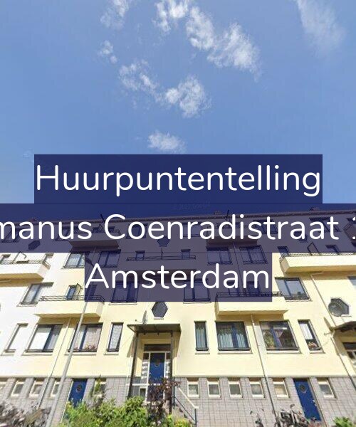 Foto gevel Huurpuntentelling voor Hermanus Coenradistraat 10-3, Amsterdam