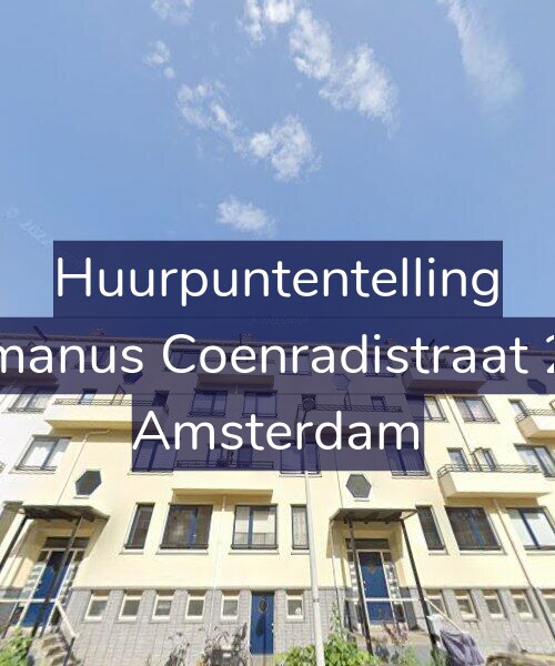 Foto gevel Huurpuntentelling voor Hermanus Coenradistraat 20-2, Amsterdam