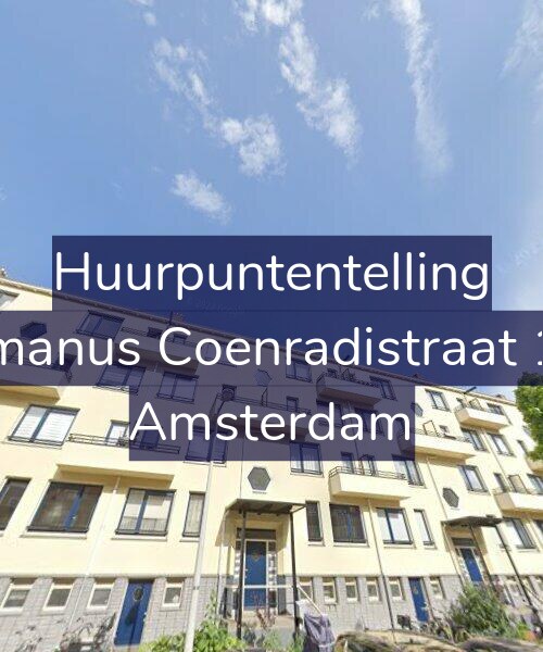 Foto gevel Huurpuntentelling voor Hermanus Coenradistraat 18-3, Amsterdam