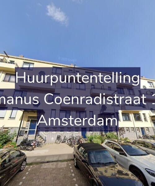 Foto gevel Huurpuntentelling voor Hermanus Coenradistraat 12-H, Amsterdam