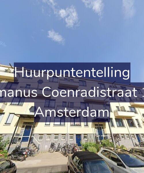 Foto gevel Huurpuntentelling voor Hermanus Coenradistraat 12-1, Amsterdam