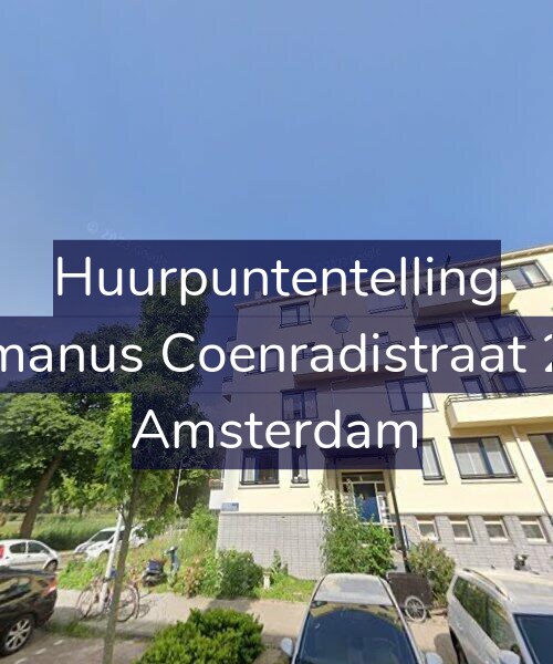 Foto gevel Huurpuntentelling voor Hermanus Coenradistraat 28-1, Amsterdam