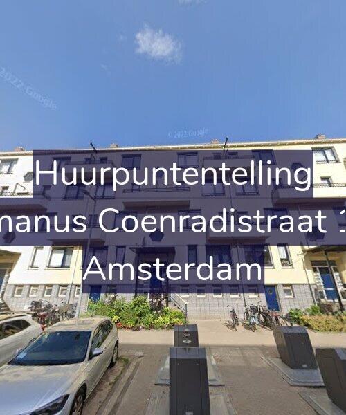 Foto gevel Huurpuntentelling voor Hermanus Coenradistraat 10-H, Amsterdam