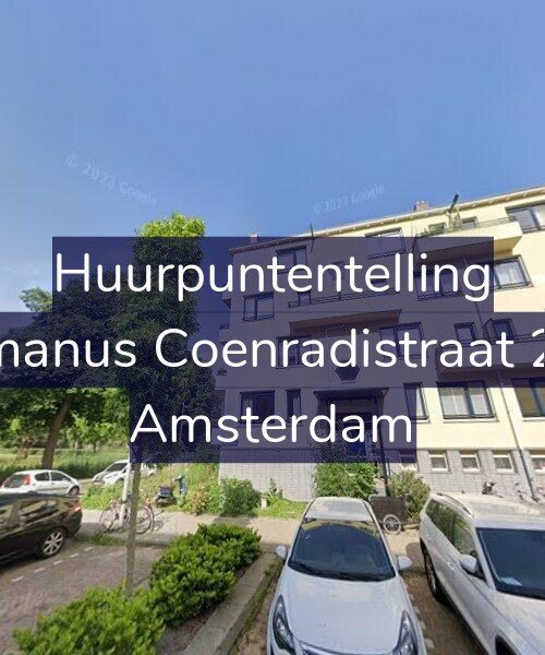 Foto gevel Huurpuntentelling voor Hermanus Coenradistraat 28-H, Amsterdam