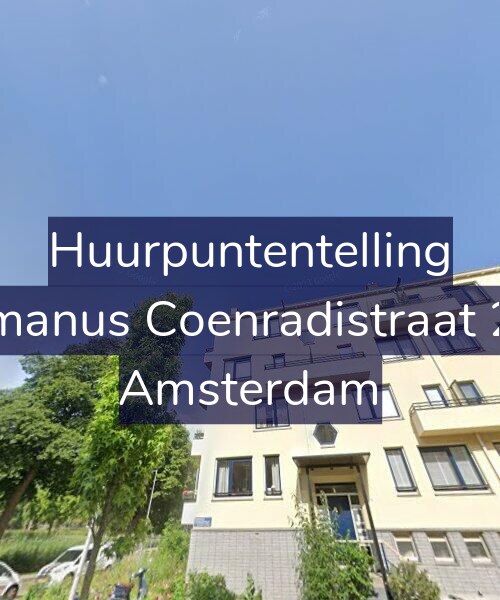 Foto gevel Huurpuntentelling voor Hermanus Coenradistraat 28-3, Amsterdam