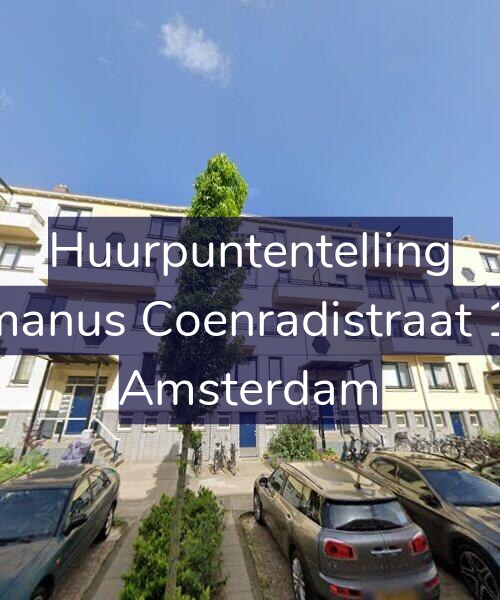 Foto gevel Huurpuntentelling voor Hermanus Coenradistraat 16-H, Amsterdam