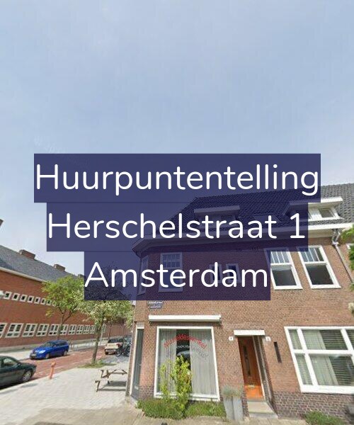 Foto gevel Huurpuntentelling voor Herschelstraat 1, Amsterdam