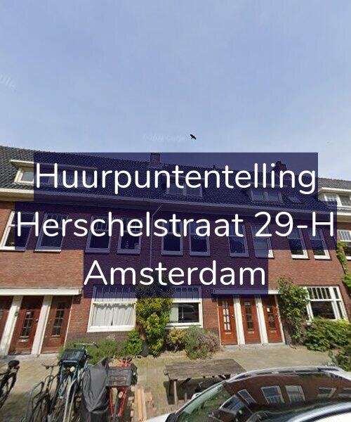 Foto gevel Huurpuntentelling voor Herschelstraat 29-H, Amsterdam