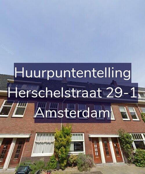 Foto gevel Huurpuntentelling voor Herschelstraat 29-1, Amsterdam