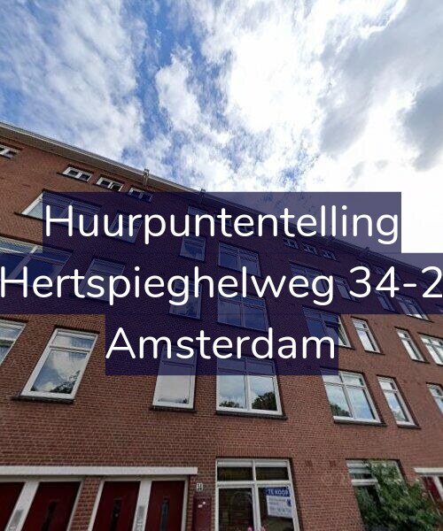 Foto gevel Huurpuntentelling voor Hertspieghelweg 34-2, Amsterdam