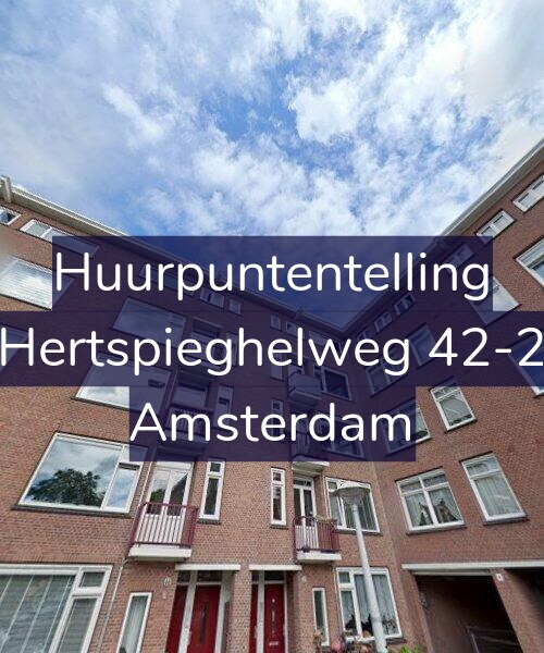 Foto gevel Huurpuntentelling voor Hertspieghelweg 42-2, Amsterdam