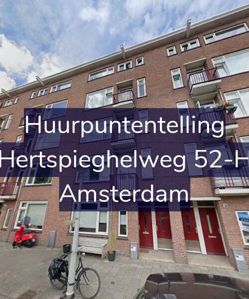 Foto gevel Huurpuntentelling voor Hertspieghelweg 52-H, Amsterdam