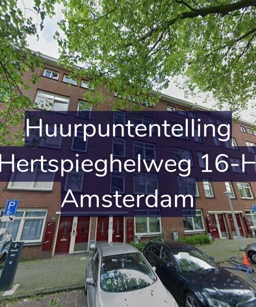 Foto gevel Huurpuntentelling voor Hertspieghelweg 16-H, Amsterdam