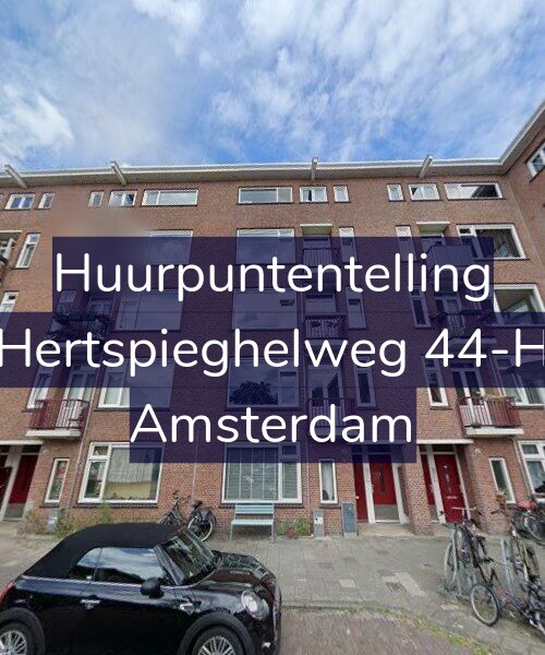 Foto gevel Huurpuntentelling voor Hertspieghelweg 44-H, Amsterdam